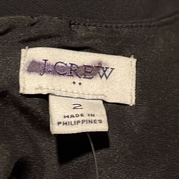 J Crew Factory NWT Belted Suiting Dress Size 6 in Black - Picture 6 of 6